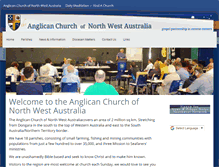 Tablet Screenshot of anglicandnwa.org
